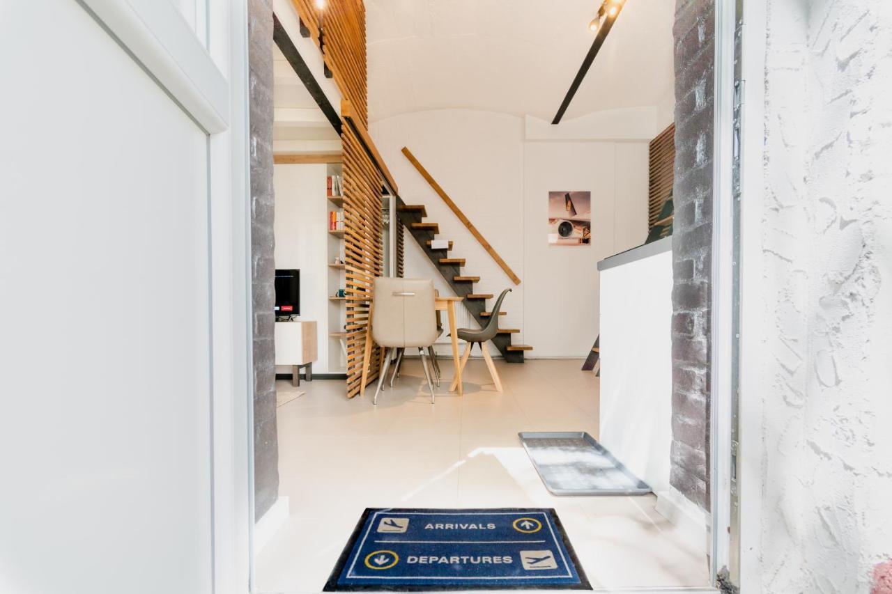Homebydoni - Kueche I Terrasse I 500 Mbits Wifi I Design Loft Nahe Rmcc & Staatstheater Wiesbaden Luaran gambar