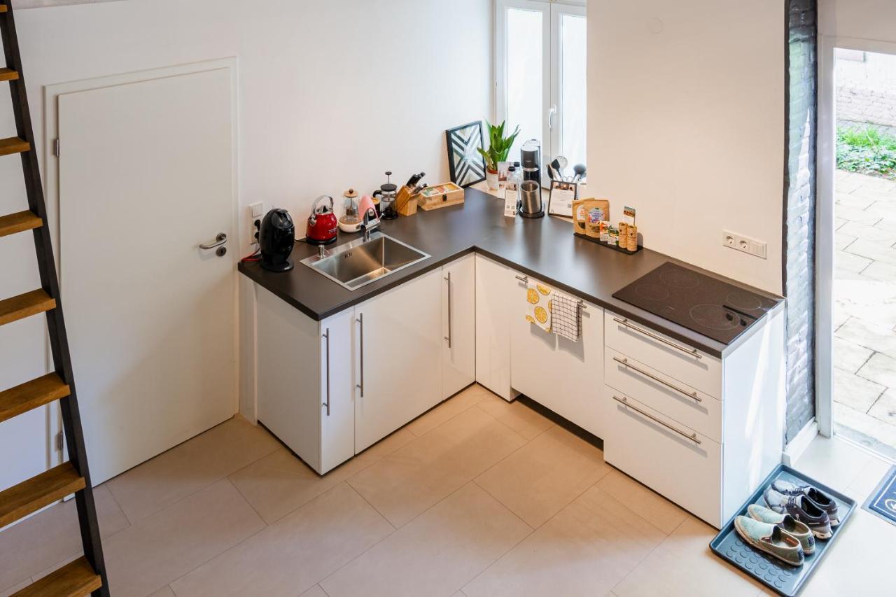 Homebydoni - Kueche I Terrasse I 500 Mbits Wifi I Design Loft Nahe Rmcc & Staatstheater Wiesbaden Luaran gambar